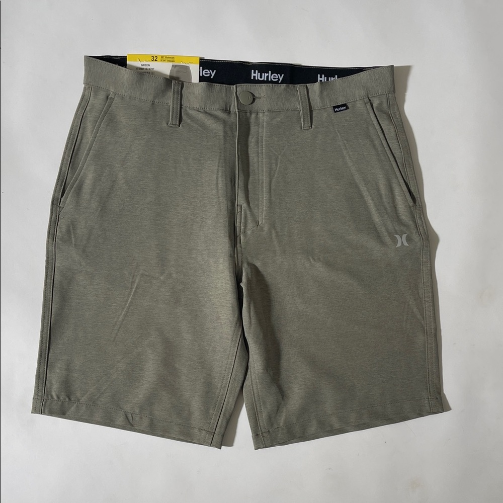 Hurley Men's Olive Drab Front Shorts